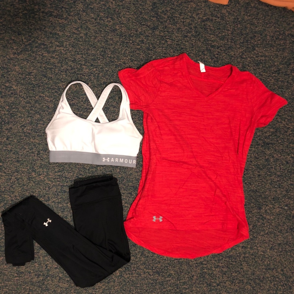 UA workout outfit